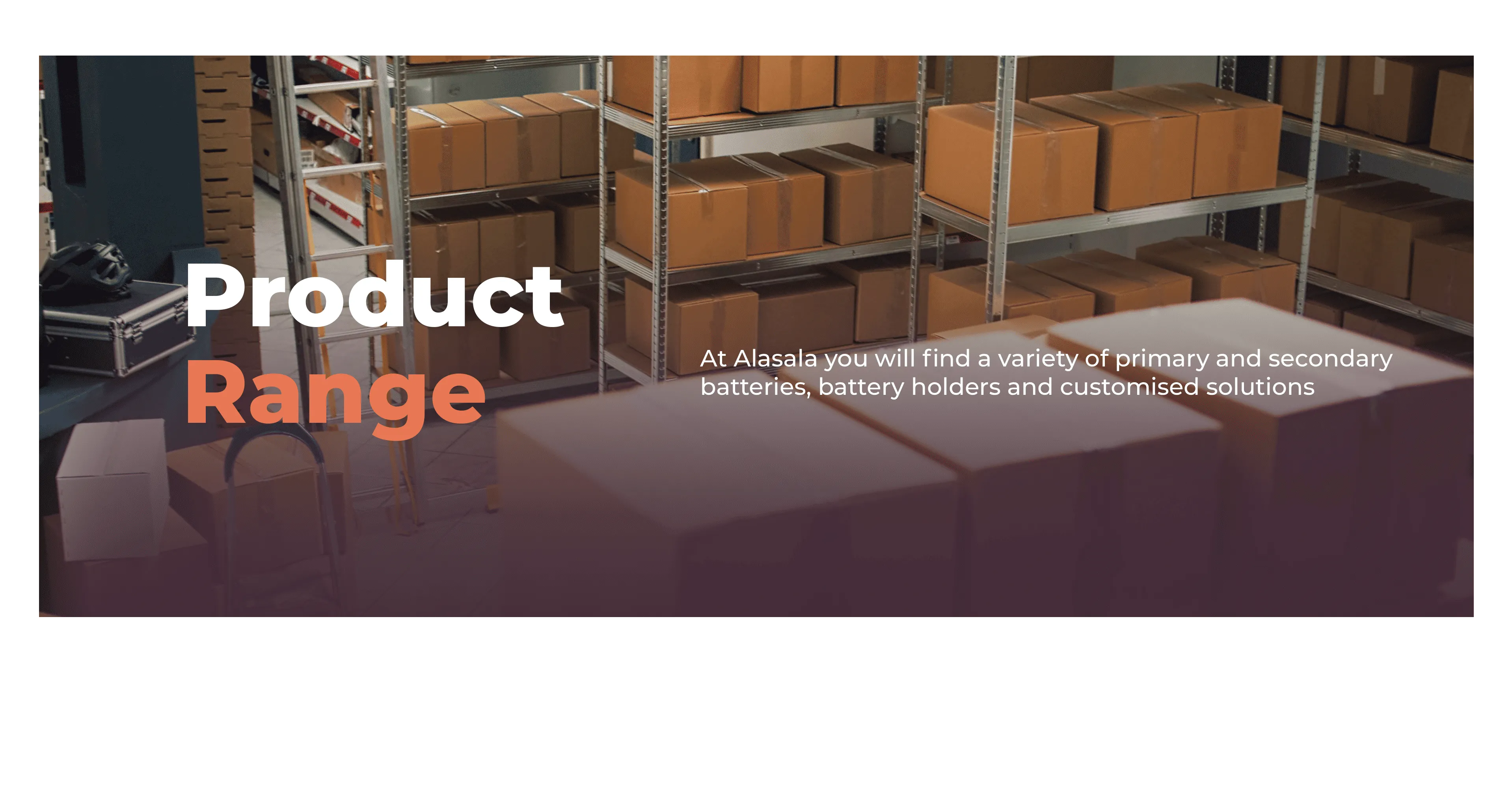 Product range at AL-Asala Attijariya